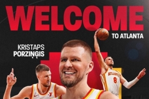 重要引援！老鹰官方宣布交易达成 晒图欢迎波尔津吉斯加盟